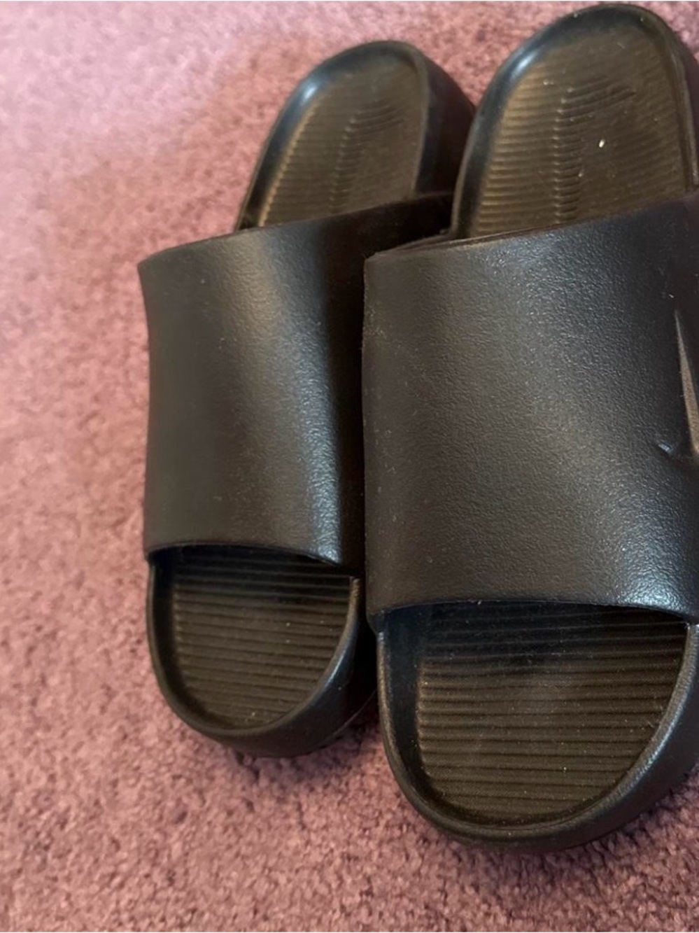 Nike Black Slide Sandals